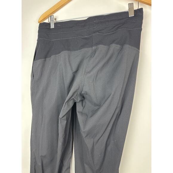 *Flawed Lululemon Dance Studio Jogger 29" Pants Black Drawstring Women's Size 8 - Picture 15 of 16